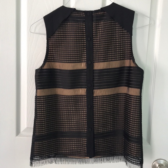 ANTHROPOLOGIE Stunning black Greylin blouse NWT - Picture 6 of 8